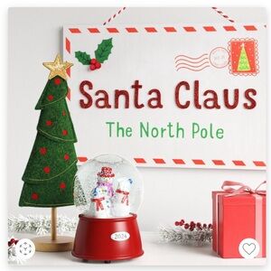 NWT Letter to Santa wall decor